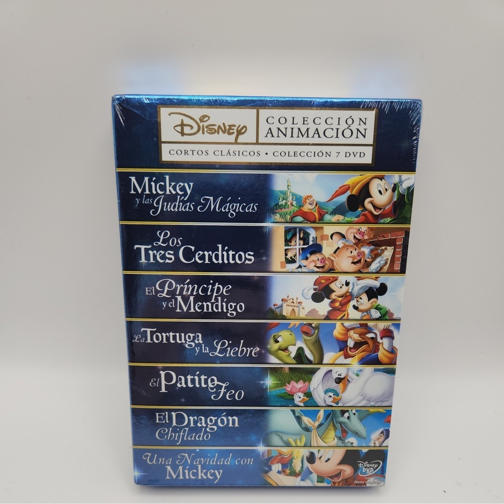 COLECCIÓN ANIMACIÓN CORTOS CLÁSICO DISNEY-DVD- LEER GARANTIZADO- ENVÍO CERTIFIC